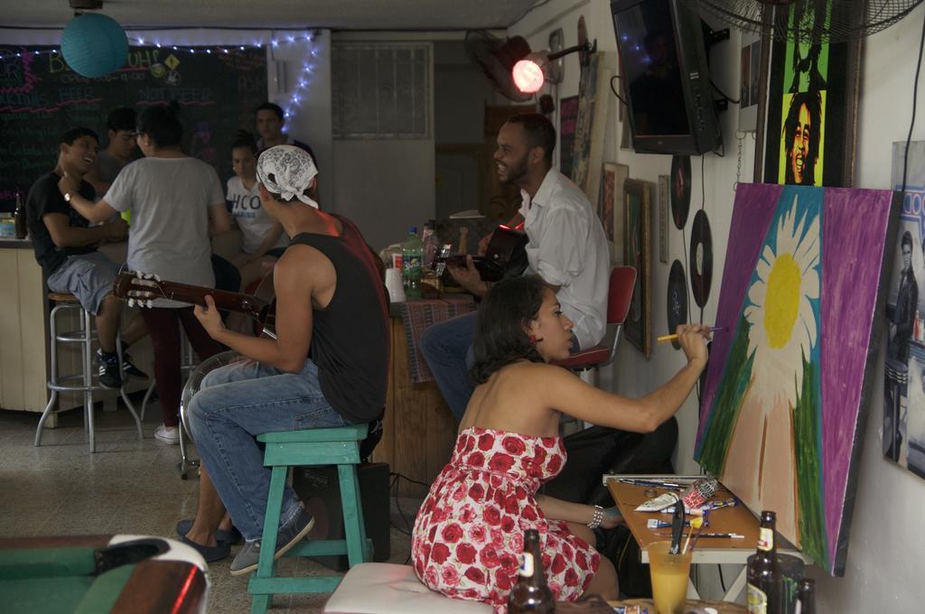 La Hamaca Hostel - 圣佩德罗苏拉 外观 照片